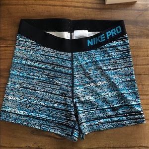 Nike Pro Spandex Shorts Size M